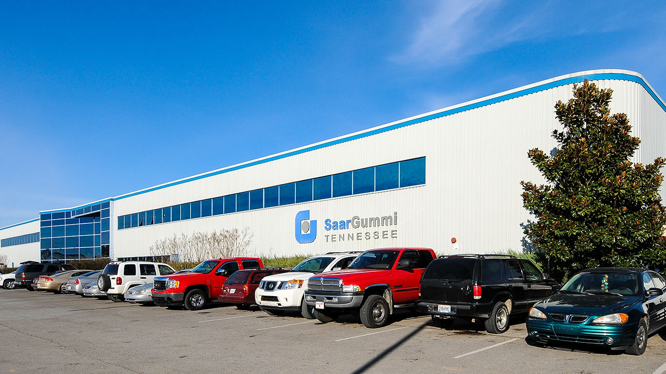 SaarGummi Tennessee LLC Pulaski, Tennessee